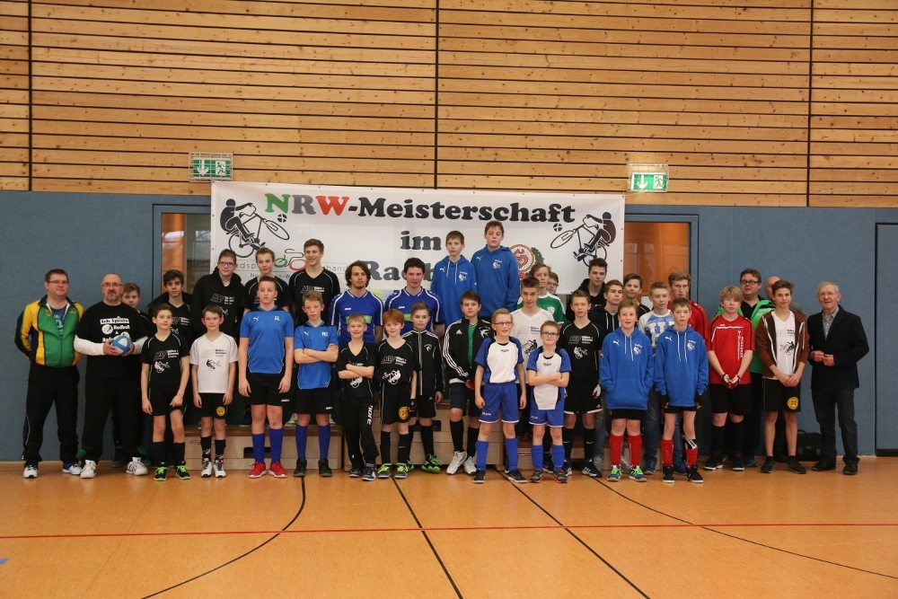 Tolle NRW Landesmeisterschaft Radball Nachwuchs 2016