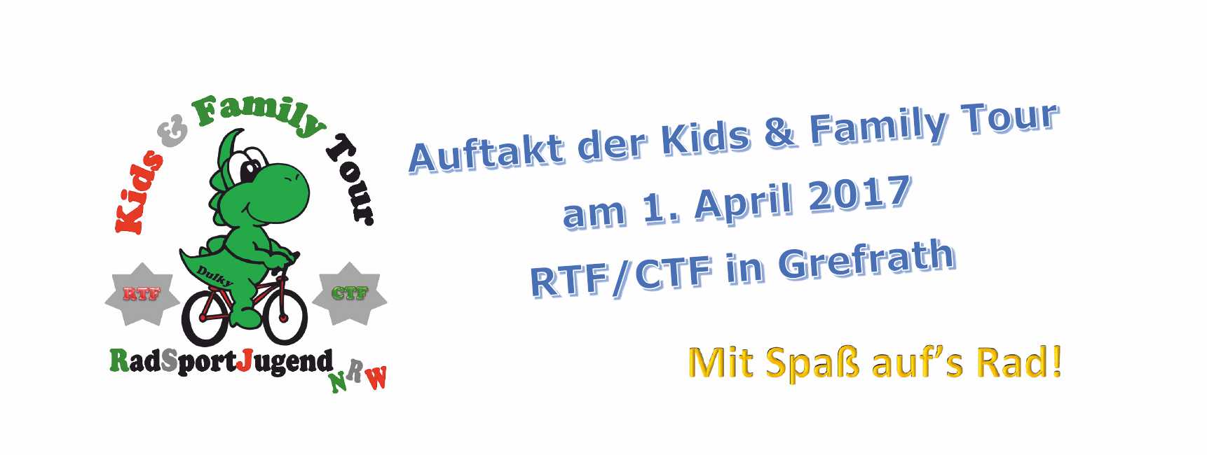 Auftakt der Kids & Family Tour – Begleitete RTF/CTF-Touren für Kids